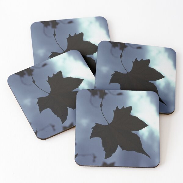 Item preview, Holding the Light: Solitary Leaf Against a Twilight Sky (A Lost Moment Found) designed and sold by AnalogDays.