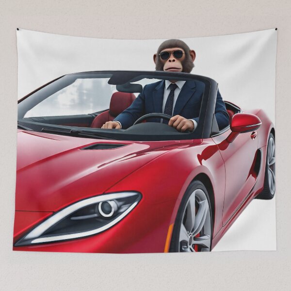 Item preview, Business Tycoon Chimpanzee  designed and sold by AwesomeDigiShop.