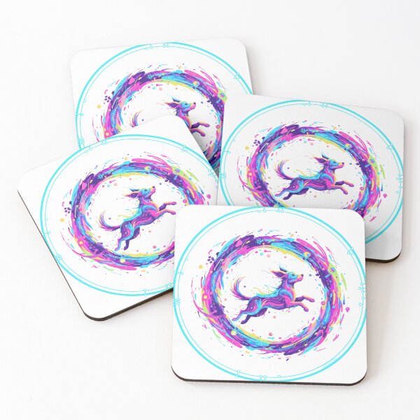 Item preview, Abstract Dog Energy Waves – Vibrant Motion Art designed and sold by Tily360.