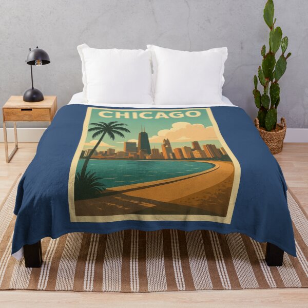 Item preview, Chicago Retro Skyline designed and sold by DesignShopAD.