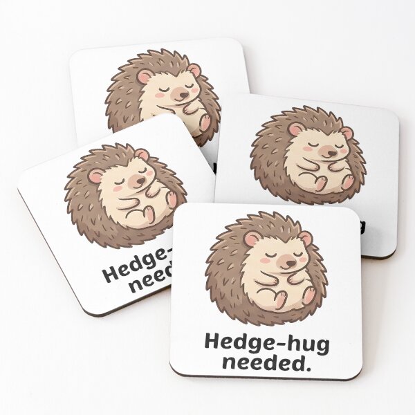 Item preview, Cute Sleeping Hedgehog Hedge-hug Needed Animal designed and sold by k3rstman1.