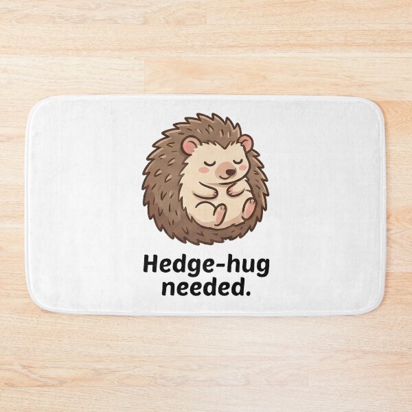 Item preview, Cute Sleeping Hedgehog Hedge-hug Needed Animal designed and sold by k3rstman1.