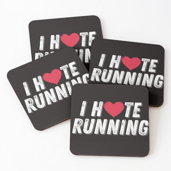Item preview, I H❤️TE RUNNING designed and sold by More ER Tee's.