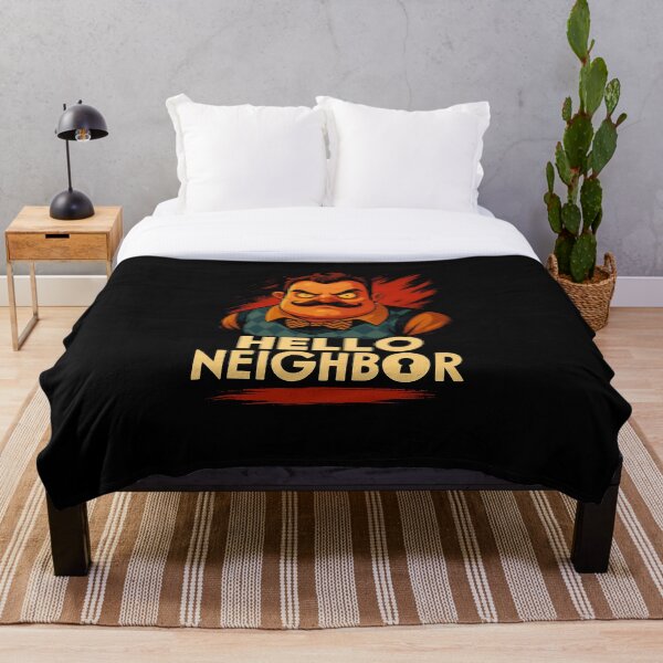 Aperçu de l'œuvre Hello Neighbor – Portrait de méchant style affiche vintage créée et vendue par LONE SPIRIT CO..