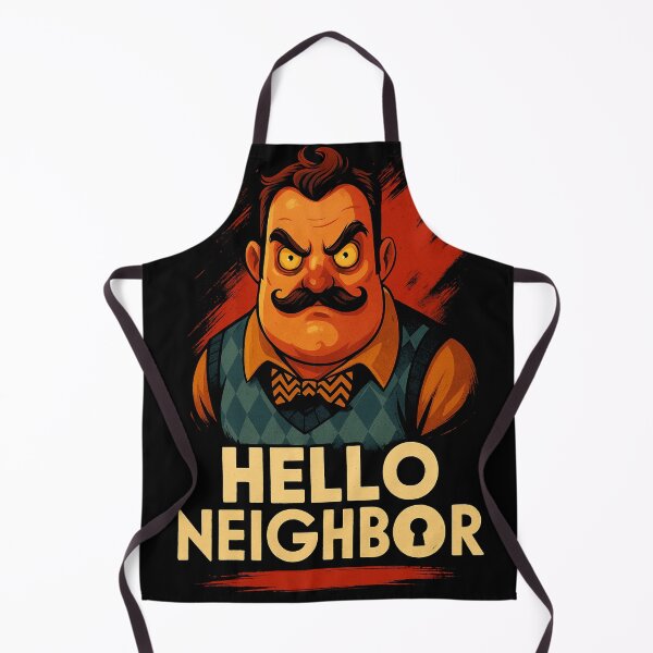Item preview, Hello Neighbor – Vintage Poster Style Villain Portrait designed and sold by LONE SPIRIT CO..