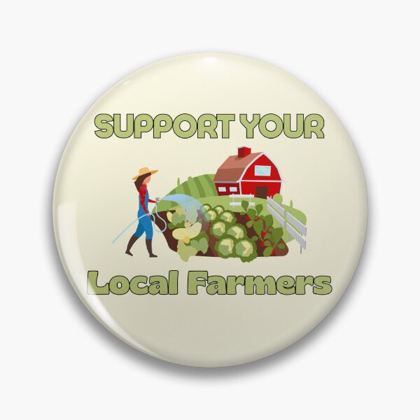 Item preview, Support Your Local Farmers designed and sold by Guess4best.