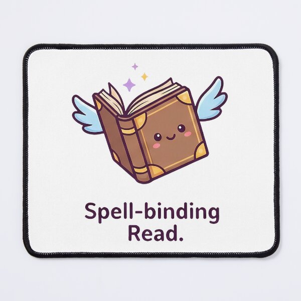 Item preview, Cute Flying Book Spellbinding Read designed and sold by k3rstman1.