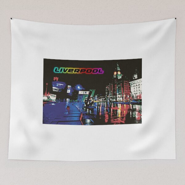 Item preview, Liverpool at Night designed and sold by xandrew71.