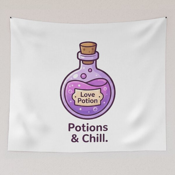 Item preview, Love Potion Bottle Potions and Chill designed and sold by k3rstman1.