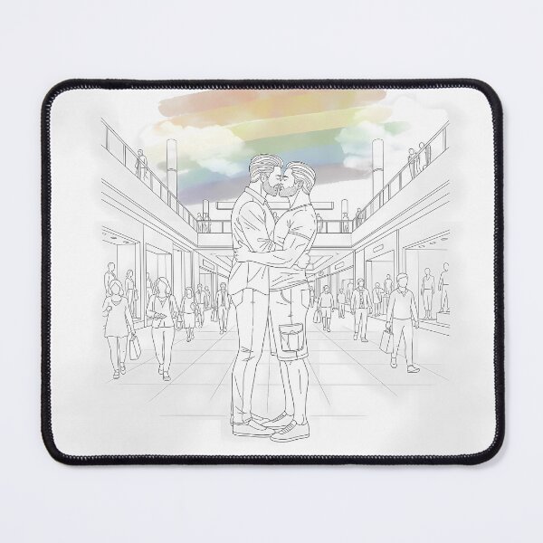 Item preview, Serene depiction of two mature lovers designed and sold by Elando1212.
