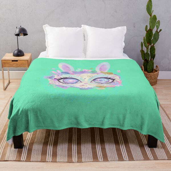 Item preview, Dreamy Bunny Eyes Collage – Cosmic Fantasy Edition designed and sold by Tily360.