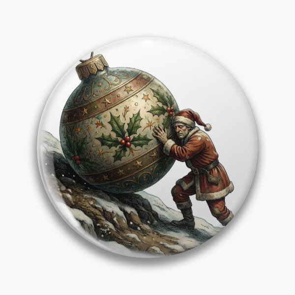 Item preview, Merry Sisyphus – The Eternal Holiday Grindc designed and sold by SoulenCify.