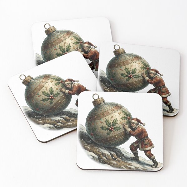 Item preview, Merry Sisyphus – The Eternal Holiday Grindc designed and sold by SoulenCify.