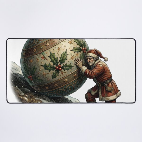 Item preview, Merry Sisyphus – The Eternal Holiday Grindc designed and sold by SoulenCify.