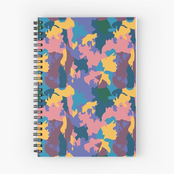 Item preview, Colorful Abstract Camouflage Shapes designed and sold by TrendTex.