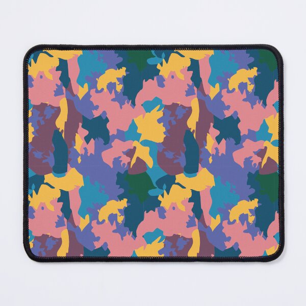 Item preview, Colorful Abstract Camouflage Shapes designed and sold by TrendTex.