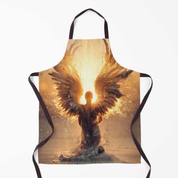 Item preview, Every Soul Deserves a Second Sunrise | Rebirth Angel in Golden Light designed and sold by VisionaryVeils.