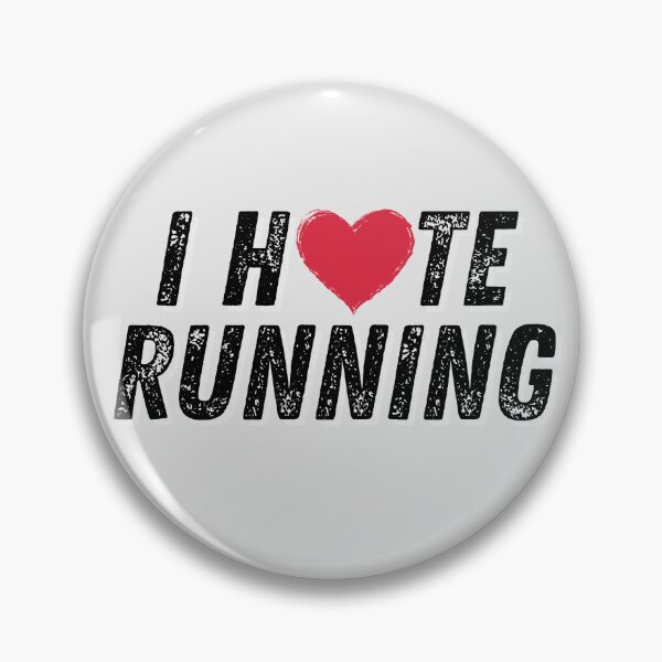 Item preview, I H❤️TE RUNNING designed and sold by More ER Tee's.