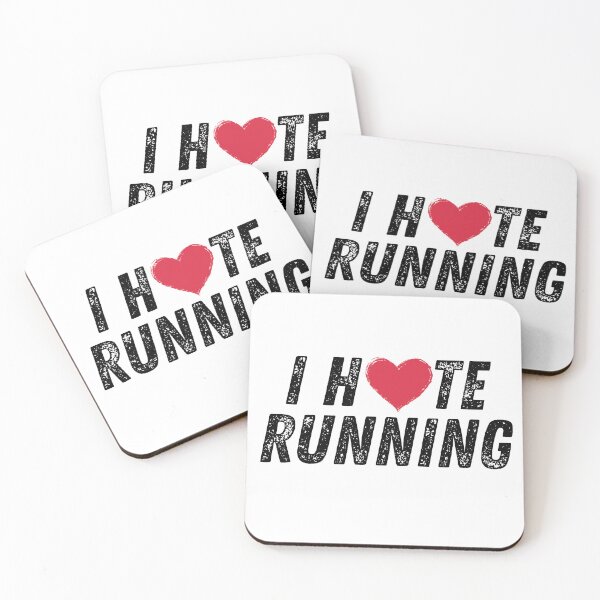 Item preview, I H❤️TE RUNNING designed and sold by More ER Tee's.