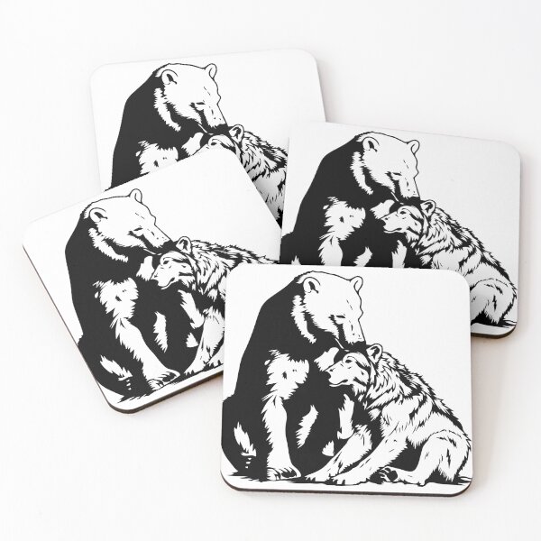 Item preview, Bear and Sled Dog Gentle Bond designed and sold by Xthes.