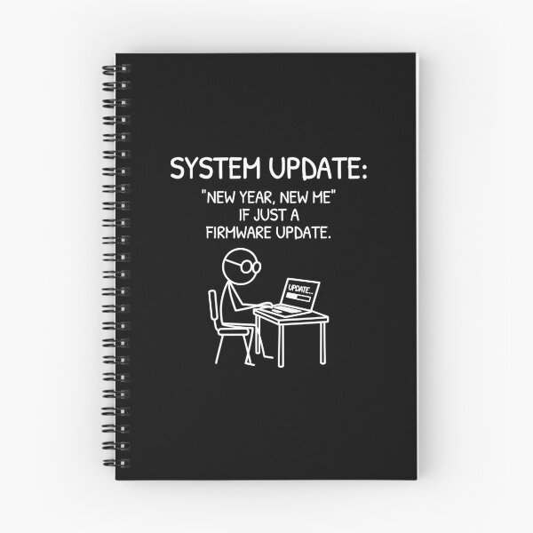 Item preview, XKCD New Year Is Just Firmware Update designed and sold by AnnSign.
