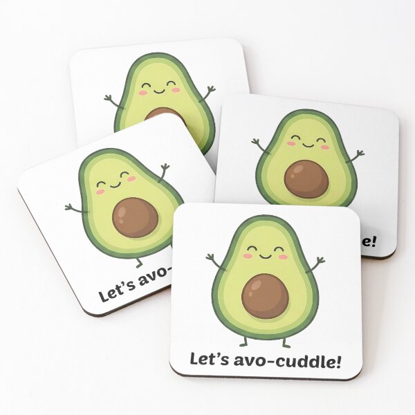Item preview, Cute Avocado Let's Avo-Cuddle Pun designed and sold by k3rstman1.