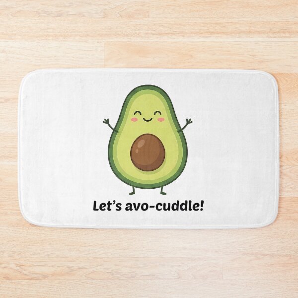 Item preview, Cute Avocado Let's Avo-Cuddle Pun designed and sold by k3rstman1.