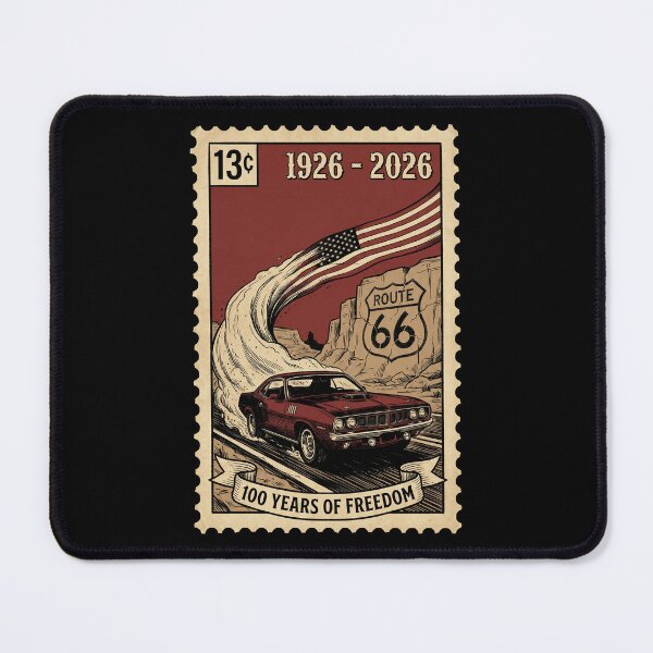 Item preview, Route 66 Centennial Red Drift: 100th Anniversary 1926-2026 Muscle Car designed and sold by G350.