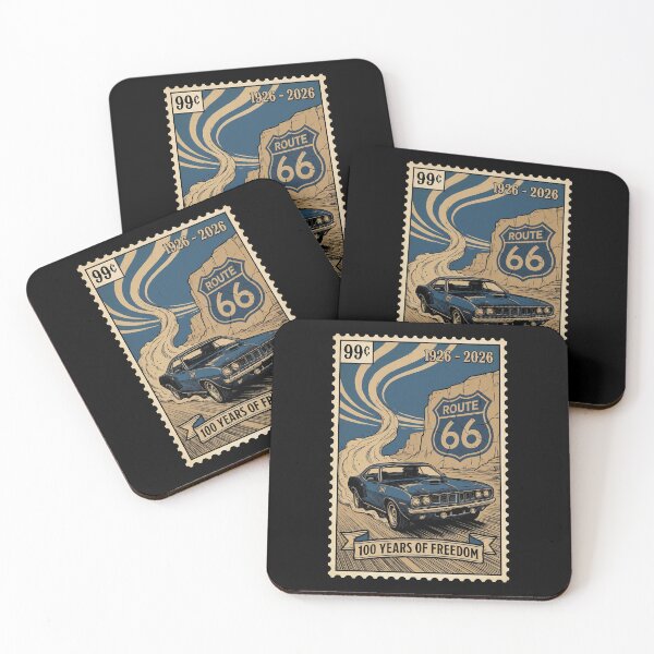 Item preview, Route 66 Centennial Blue Drift: 100th Anniversary 1926-2026 Muscle Car designed and sold by G350.