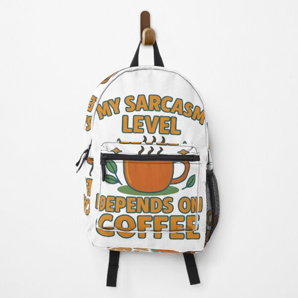 Item preview, My Sarcasm Level Depends Coffee designed and sold by AntonioJ8.