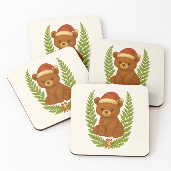 Item preview, Cute Woodland Bear Botanical Illustration designed and sold by MalgoRys.