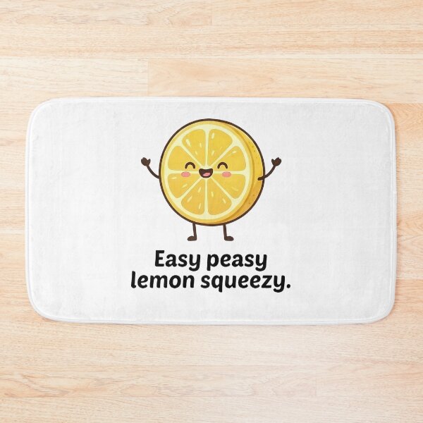 Item preview, Easy Peasy Lemon Squeezy Cute Happy Citrus designed and sold by k3rstman1.