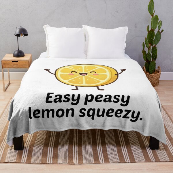 Item preview, Easy Peasy Lemon Squeezy Cute Happy Citrus designed and sold by k3rstman1.
