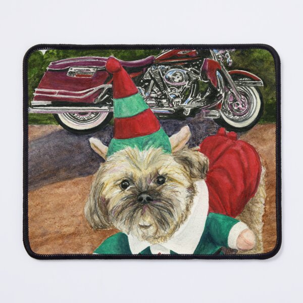 Item preview, Shih Tzu in Christmas Elf Costume designed and sold by LymphomaLass.