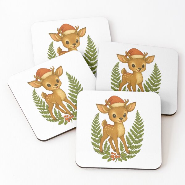 Item preview, Cute Woodland Deer Botanical Illustration designed and sold by MalgoRys.