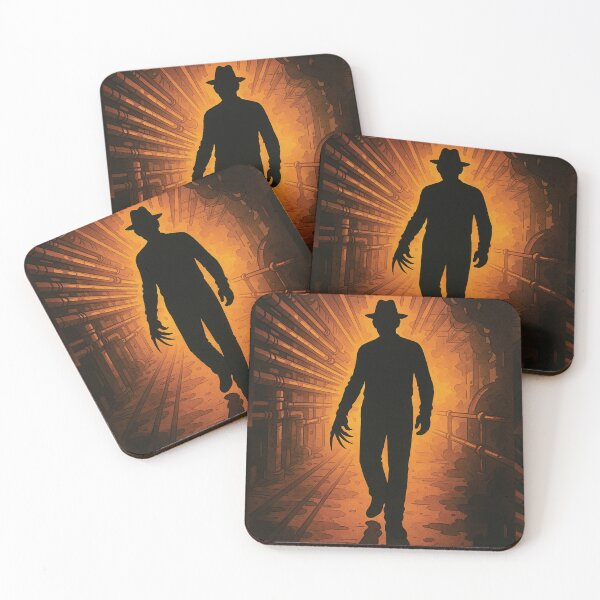 Item preview, Freddy Kruger silhouette designed and sold by Wildched Artistry.
