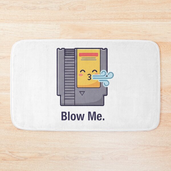 Item preview, Funny Retro Gaming Cartridge Blow Me Humor designed and sold by k3rstman1.