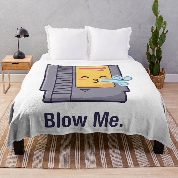 Item preview, Funny Retro Gaming Cartridge Blow Me Humor designed and sold by k3rstman1.