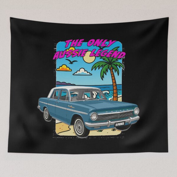 Item preview, EH Holden The Only Aussie Legend Classic Car Art designed and sold by Michael van der Hoorn.