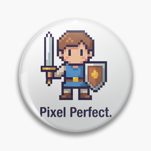 Item preview, Pixel Perfect Retro Gamer Hero designed and sold by k3rstman1.
