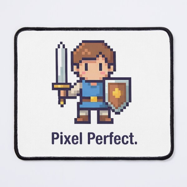 Item preview, Pixel Perfect Retro Gamer Hero designed and sold by k3rstman1.