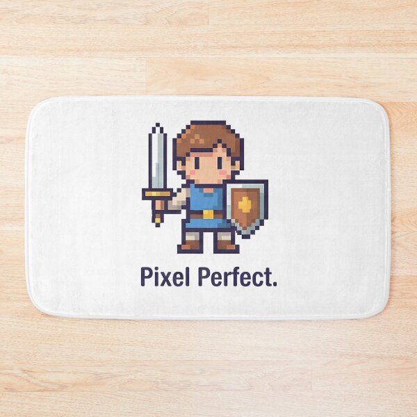 Item preview, Pixel Perfect Retro Gamer Hero designed and sold by k3rstman1.