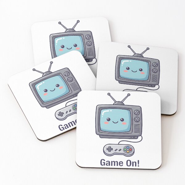 Item preview, Kawaii Retro TV Game On Controller designed and sold by k3rstman1.
