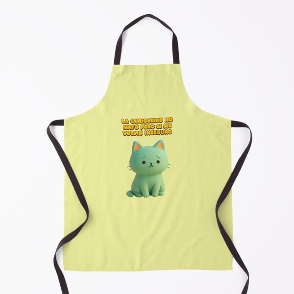 Item preview, Curious Cat With Insecure Feelings designed and sold by TrendTex.