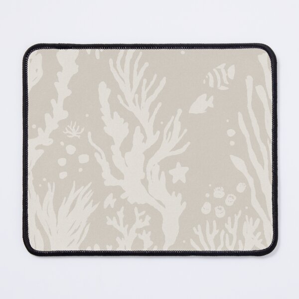 Item preview, Neutral Coastal Coral Reef Pattern designed and sold by trajeado14.