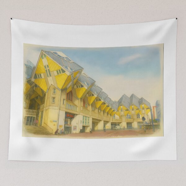 Item preview, Cube Houses (Kubuswoningen), Rotterdam designed and sold by Sunny806.