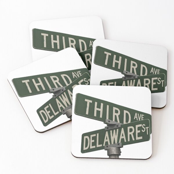 Item preview, Roseanne Street Signpost - Third Ave & Delaware St. designed and sold by TirConnaill.