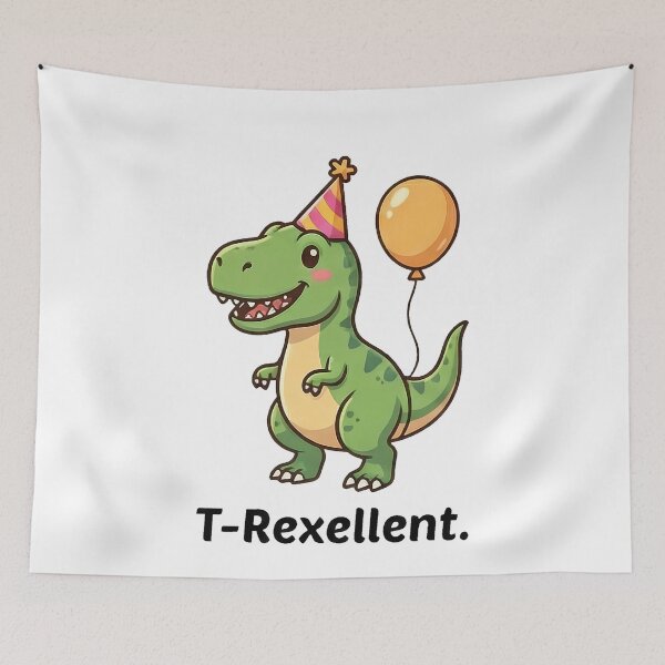 Item preview, T-Rexcellent Dinosaur Party Celebration designed and sold by k3rstman1.