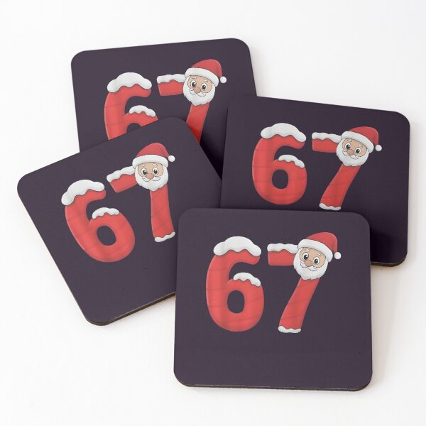 Item preview, Funny Christmas 67 Design – Santa – Holiday Festive Tee for Gen Alpha designed and sold by KamalaDesign.
