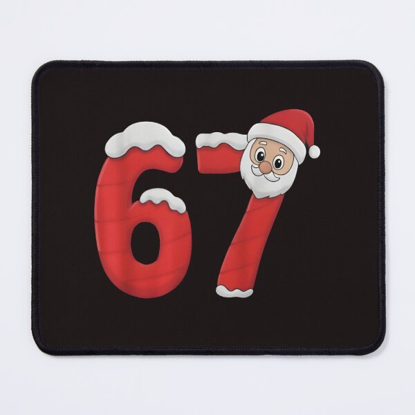 Item preview, Funny Christmas 67 Design – Santa – Holiday Festive Tee for Gen Alpha designed and sold by KamalaDesign.